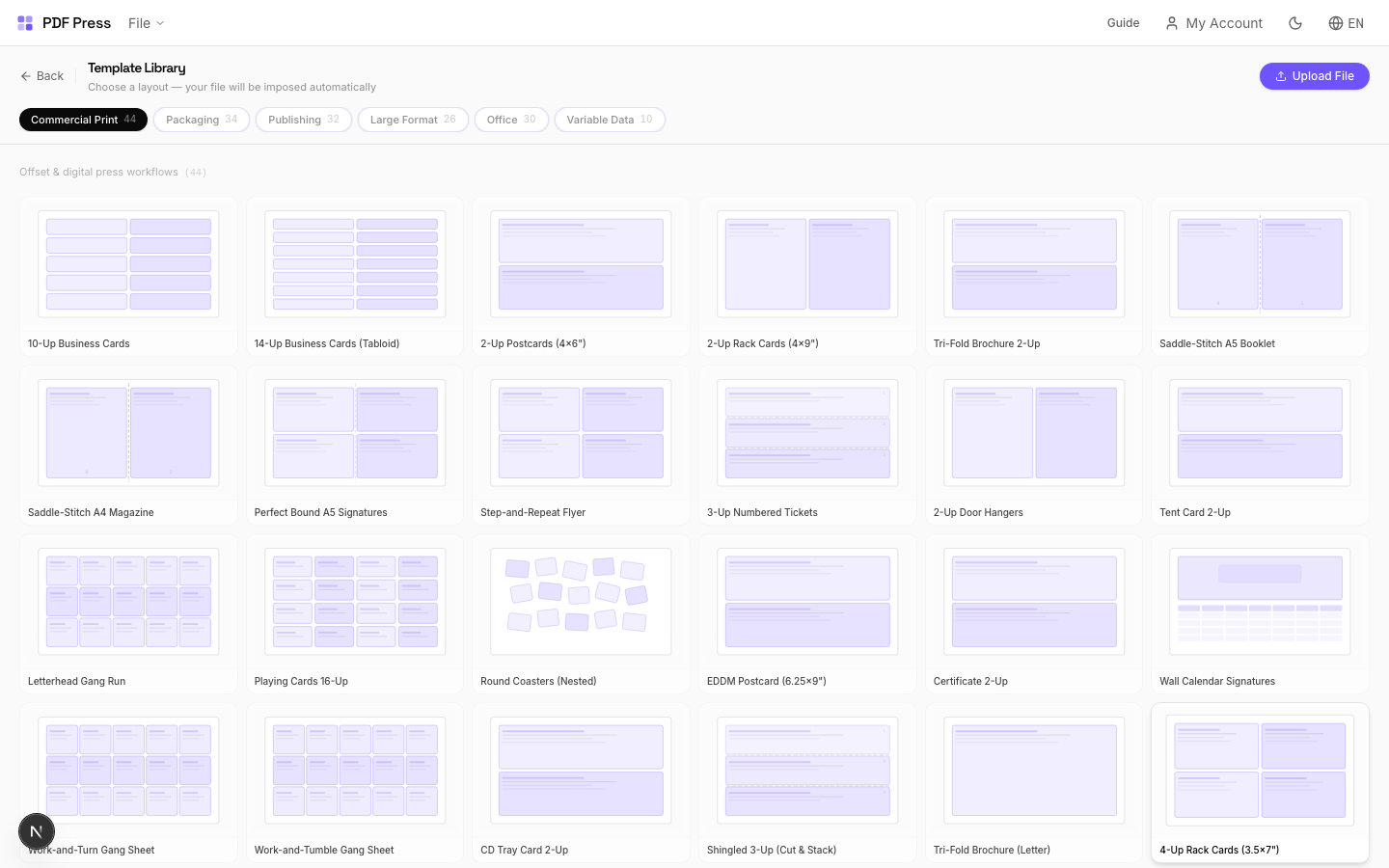 Use Templates screenshot