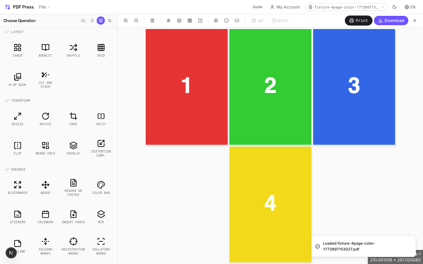 Choose a Tool screenshot