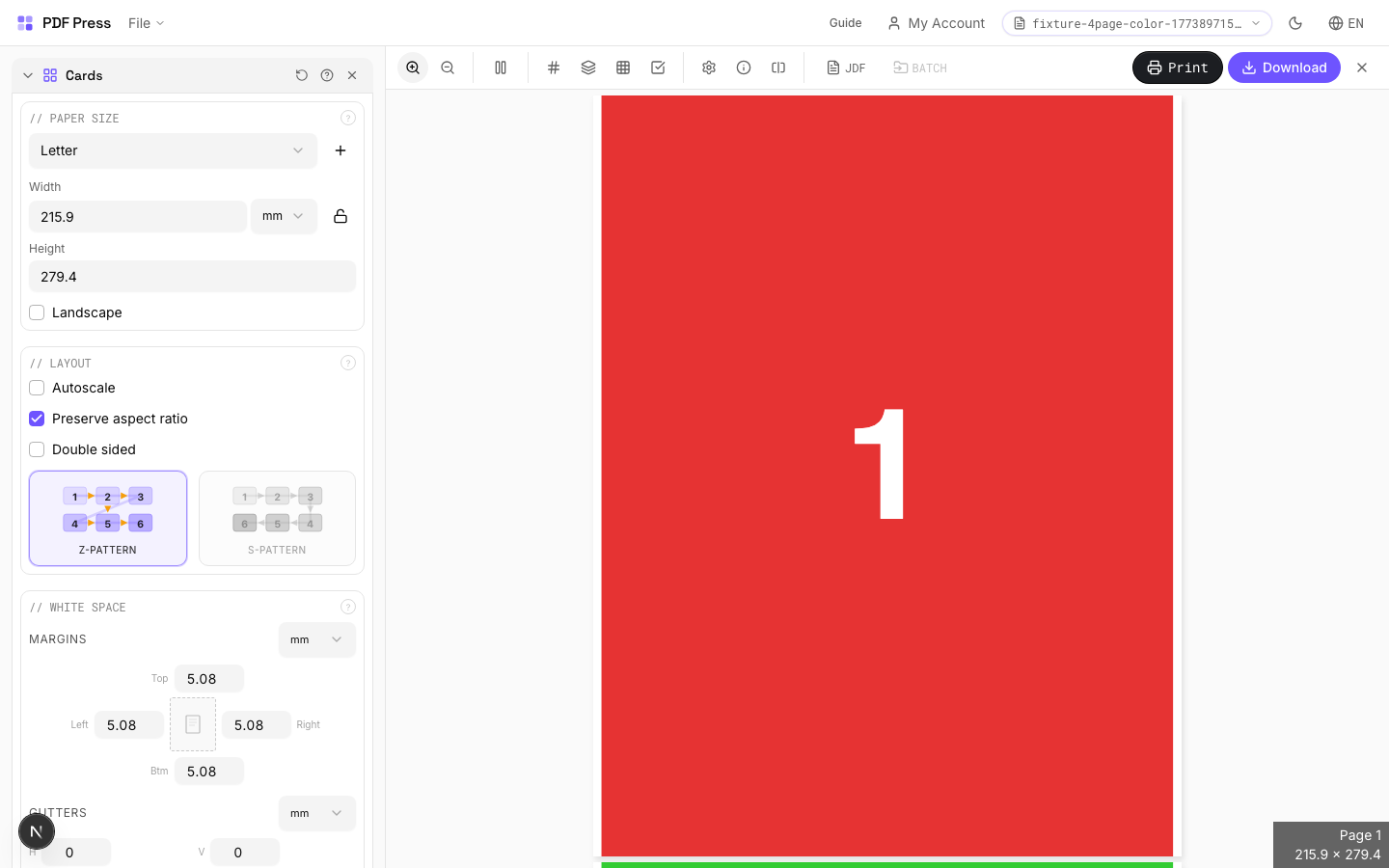 Preview & Navigate screenshot