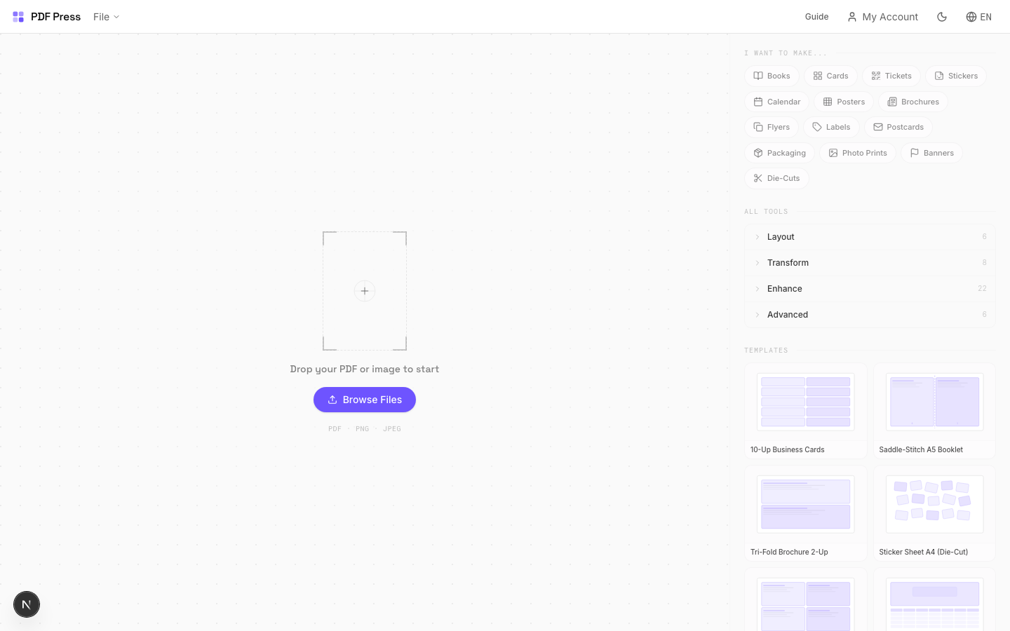 Upload Your File screenshot