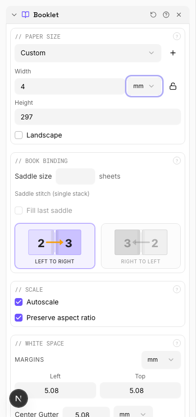 Perfect Binding Mode — settings